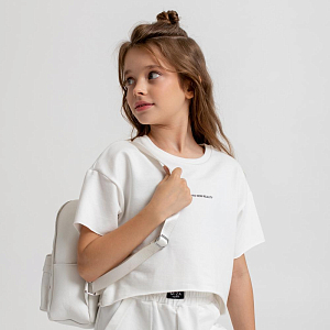 Костюм с шортами MIZA, молочный